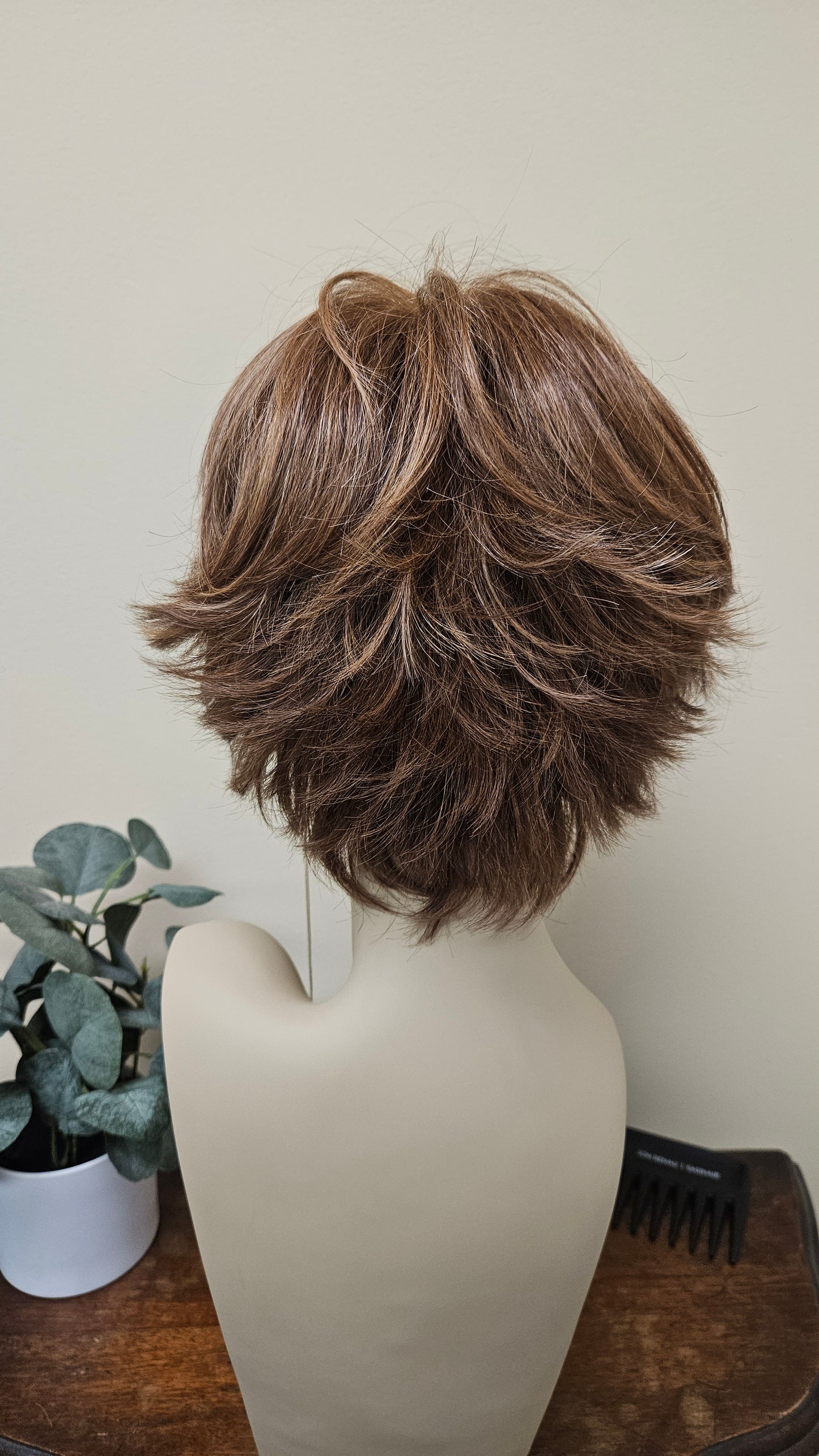 Envy Flame Human Hair Synthetic Blend Wig