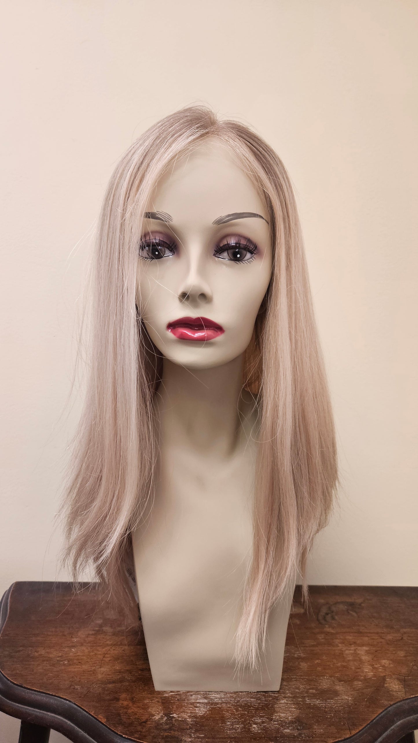 Elyse 18" Hand Tied Human Hair Wig - Small