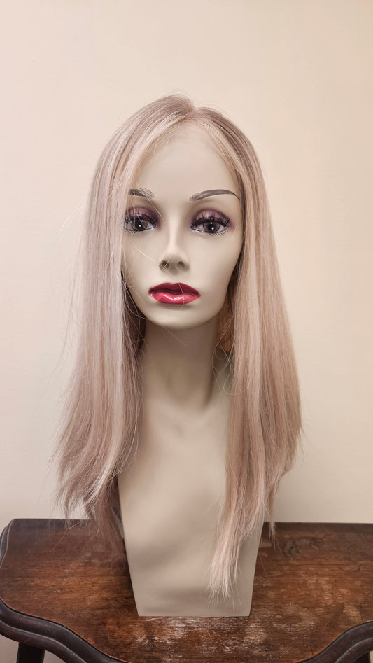 Elyse 18" Hand Tied Human Hair Wig - Small